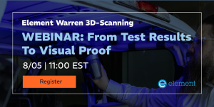 This webinar presented by Element Materials will explore how 3D scanning helps validate dimensional change, warpage, fit, and deformation.